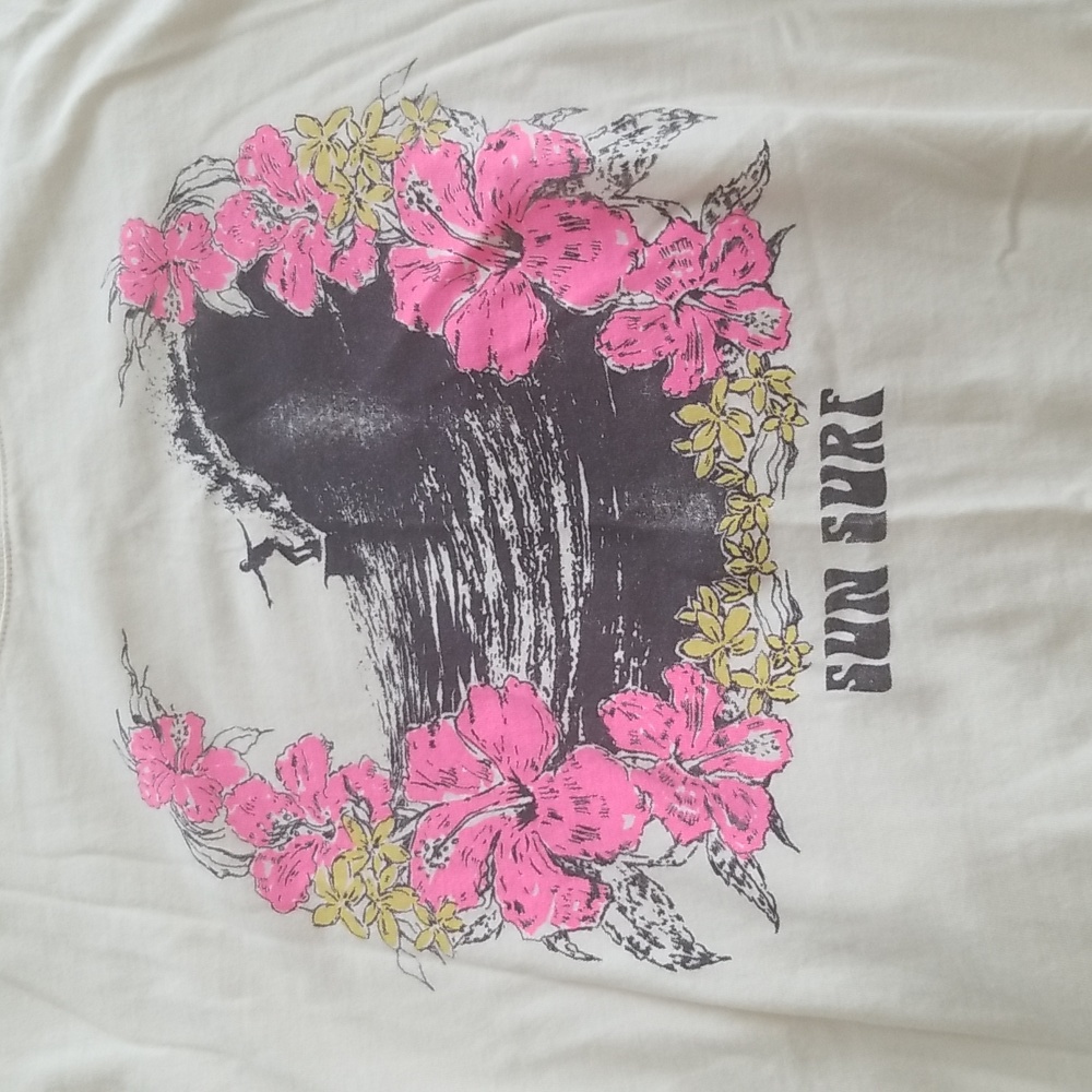 DONATED NWT J. Crew Broken-in Jersey "Sun Surf" Graphic T-Shirt DONATING 3/19 - Picture 5 of 5